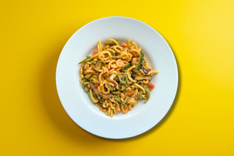 gramigna con verdure miste