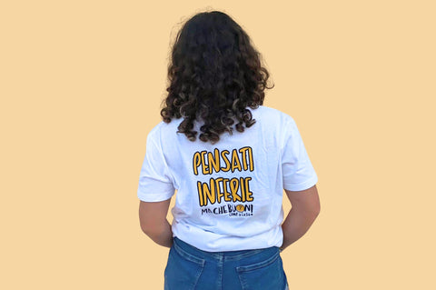 T-Shirt unisex Ma Che Buoni "Pensati in Ferie"