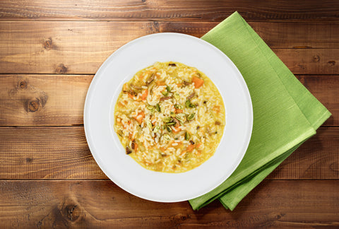 risotto alla zucca con speck
