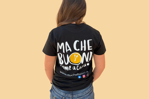 T-Shirt unisex Ma Che Buoni "Fate l'amore, non fate la dieta"