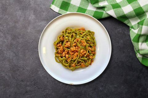 tagliatelle verdi alla bolognese