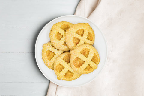 Crostatine medie all'albicocca