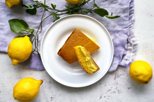 torta al limone ripiena alla crema