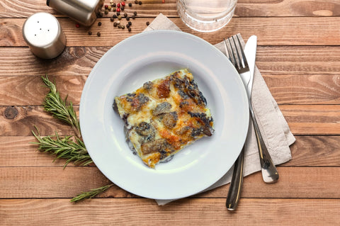 lasagne ai funghi e tartufo