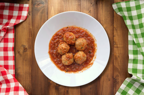 polpette di carne al sugo brasato