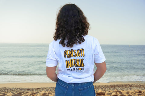 T-Shirt unisex Ma Che Buoni "Pensati in Ferie"