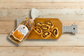 biscotti al cacao sopra