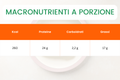 macronutrienti frittatina di mare e zucchine