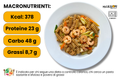macronutrienti fusilli integrali mazzancolle