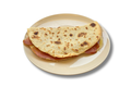 piadina sfogliata al crudo e formaggio lato