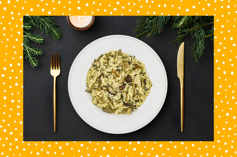 Pranzo di Natale vegano per una persona