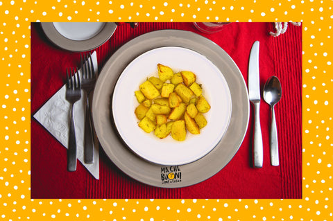 Pranzo di Natale a base di carne per una persona