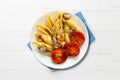 schiscetta di mare con pomodorini