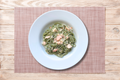 tagliolini verdi al salmone