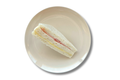 tramezzino cotto e formaggio alto